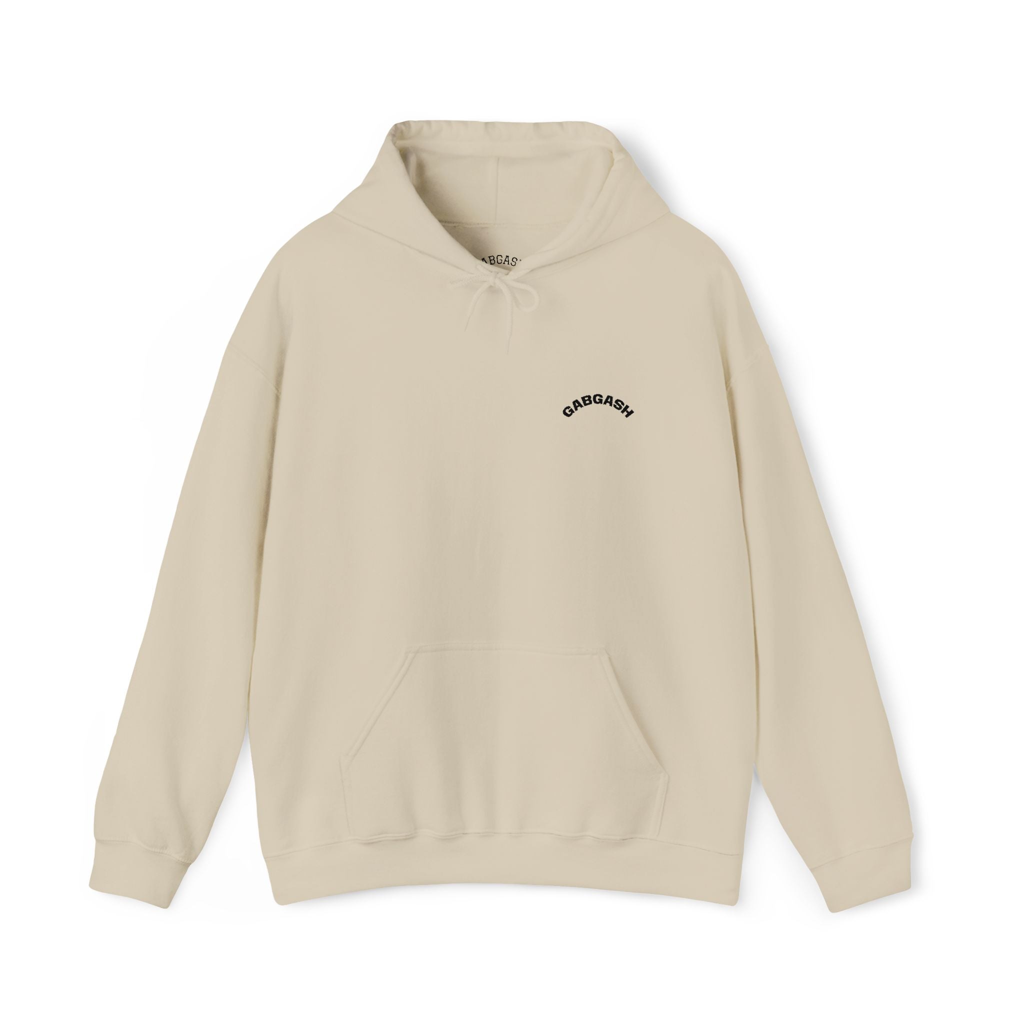 Minimalist Luxury Logo Hoodie — GABGASH Emblem