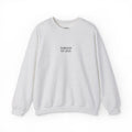 Gabgash Est 2025 Crewneck Sweatshirt | Minimal Text Logo